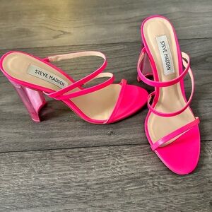 Pink Steve Madden Heels